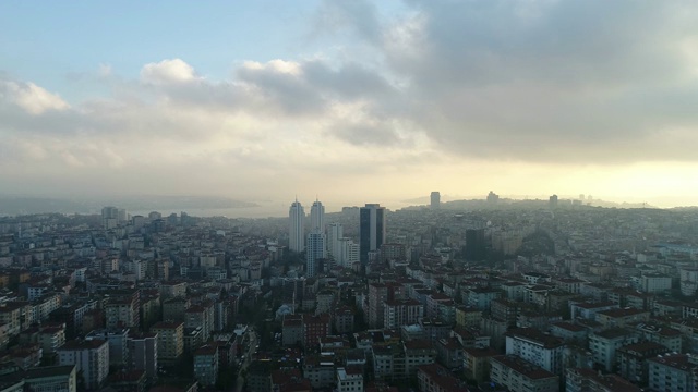 İstanbul鸟瞰图视频素材