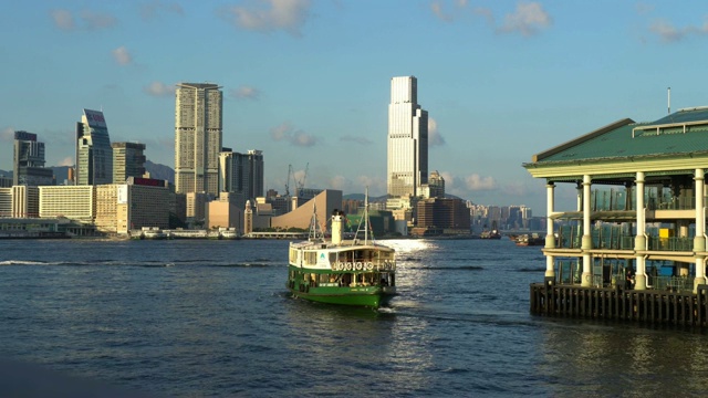 香港的天星小轮视频素材