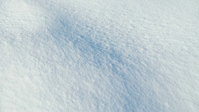 雪景拍摄，在冬天。1月份拍摄。以雪的形式作为背景。视频素材