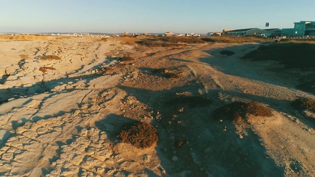 海洋岩石海岸线视频素材