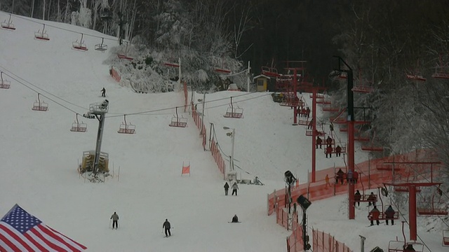 滑雪者高清视频素材