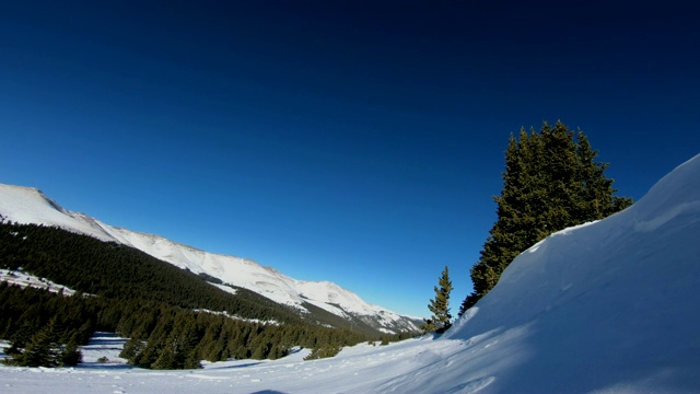 滑雪视频素材