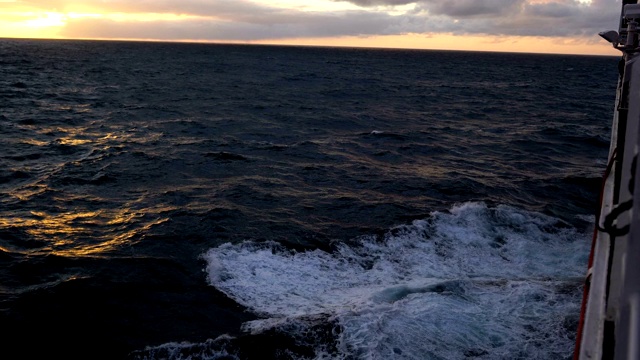 波涛汹涌的大海汹涌澎湃视频素材