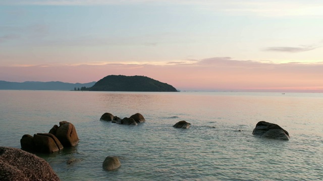 海在泰国，潘岸视频素材