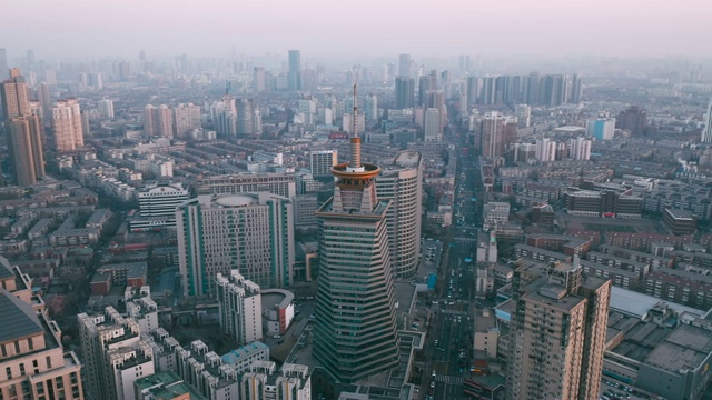 城市鸟瞰图视频素材