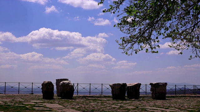 帕加马，古代卫城遗址，土耳其，贝尔加马视频素材