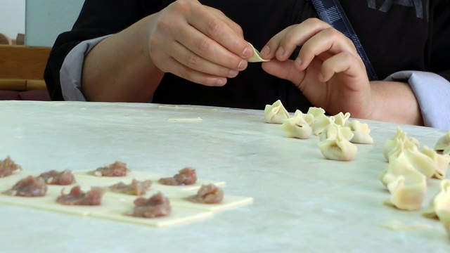 土耳其传统食物制作视频素材