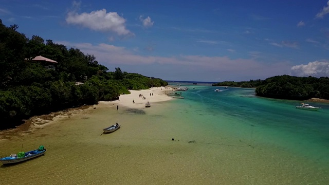 冲绳群岛海滩视频素材