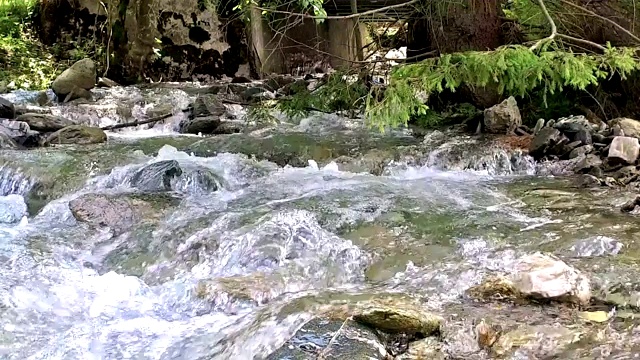 山区河流视频素材