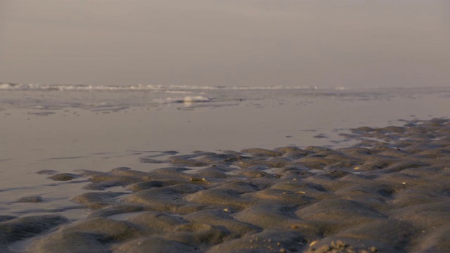 秋天的海滩——丹麦视频素材