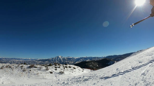 滑雪视频素材