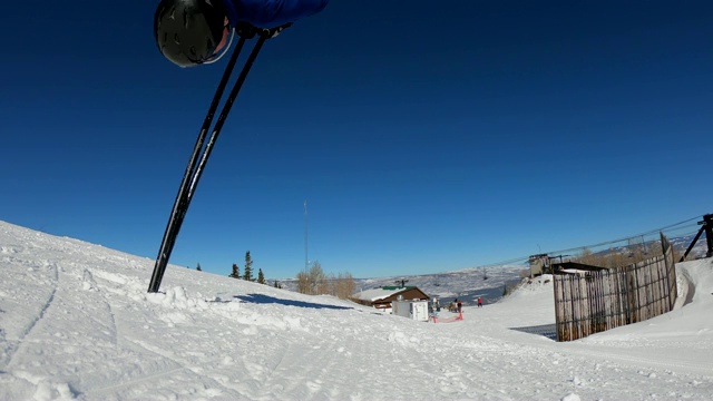 滑雪视频素材