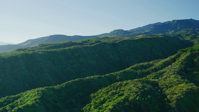 苍翠山岭视频素材