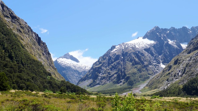 新西兰山地景观视频素材