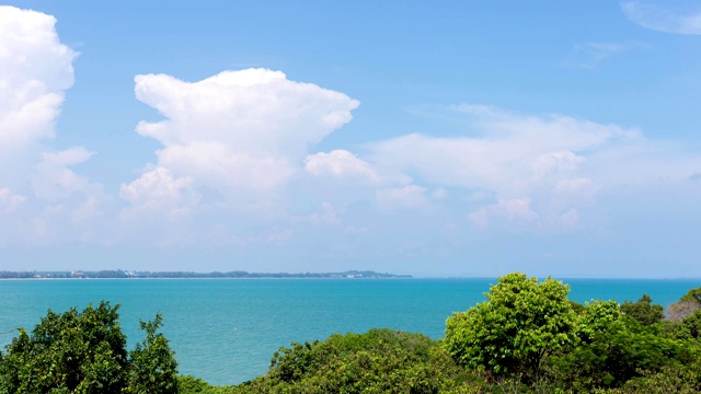 时间流逝泰国海视频素材