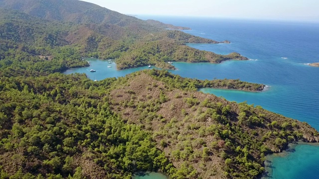 地中海海湾视频素材