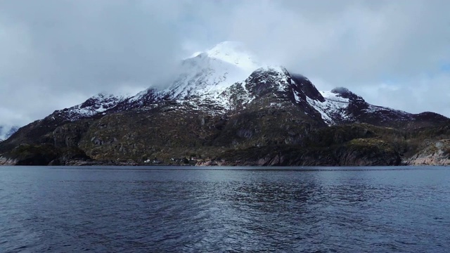 罗浮敦群岛的风景视频素材