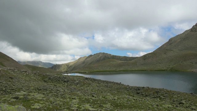 在东白山，高加索，俄罗斯，欧洲国家公园观赏山景视频素材