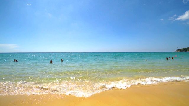 普吉岛海滩海上旅游视频素材