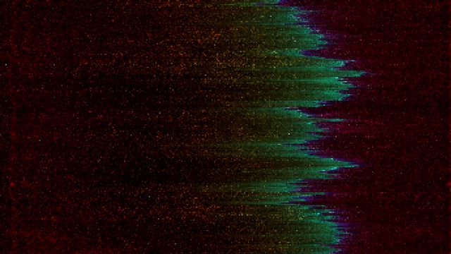 独特设计的抽象数字动画像素噪声故障错误视频破坏视频素材