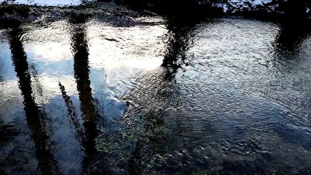 山川水面景观视频素材