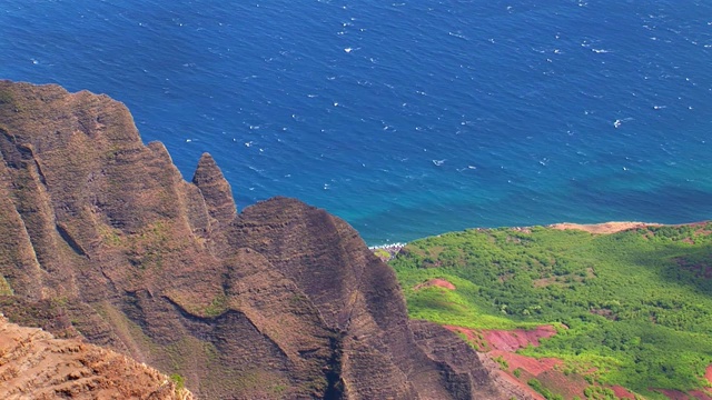 Kalalau山谷,考艾岛视频素材