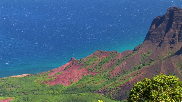 Kalalau山谷,考艾岛视频素材