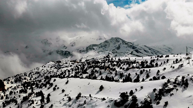 雪山视频素材