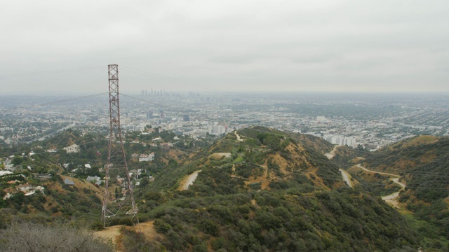 洛杉矶的鲁尼恩峡谷公园，洛杉矶，加州，美国，北美视频素材