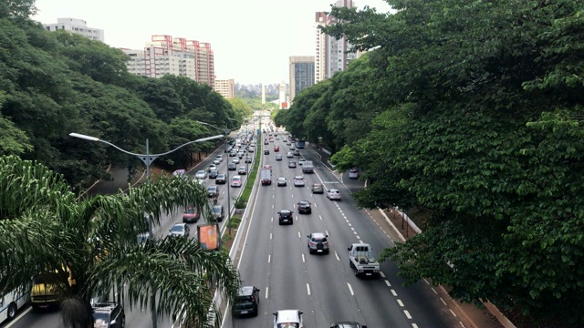 圣保罗的马奥大街23号。视频素材