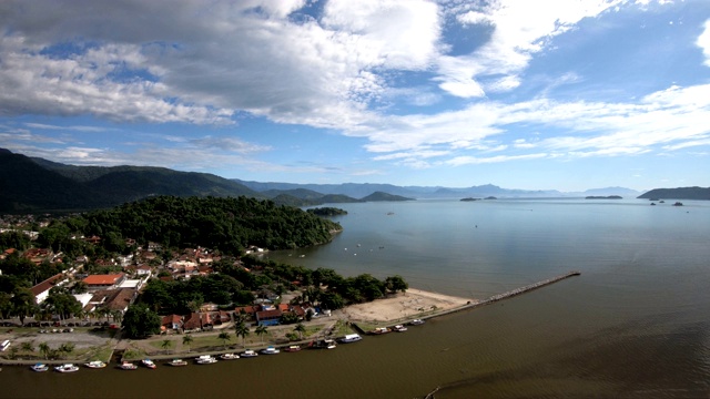 Pontal海滩,Paraty-Brazil视频素材