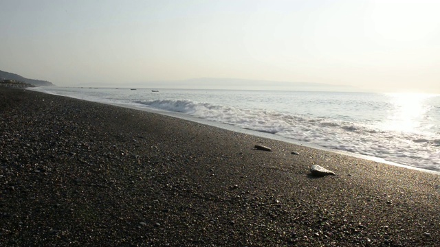 太阳从海上升起视频素材