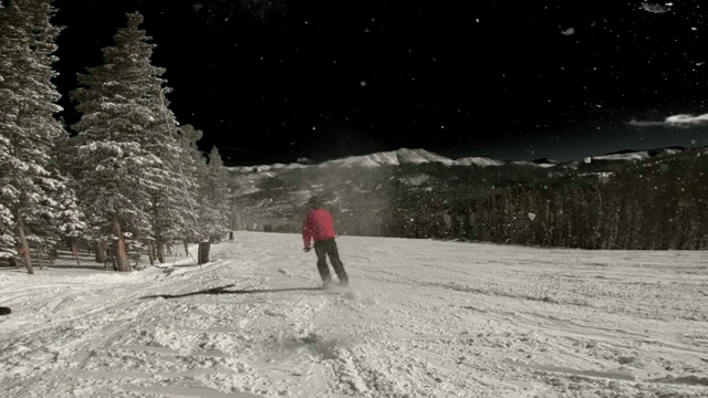 滑雪视频素材