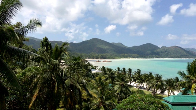 塞舌尔海景-时间流逝视频素材