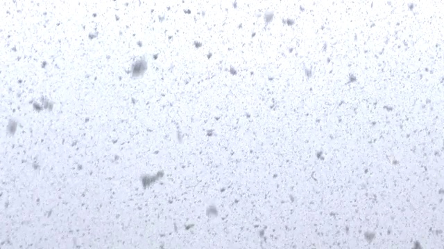 雪花的抽象运动。降雪视频下载