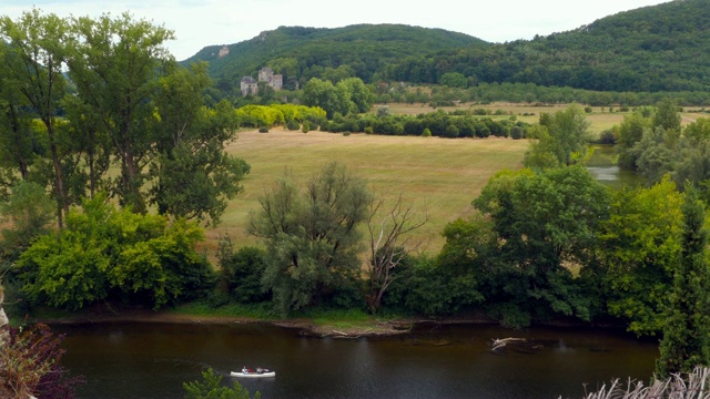 Beynac-et-Cazenac,多尔多涅- France)视频素材