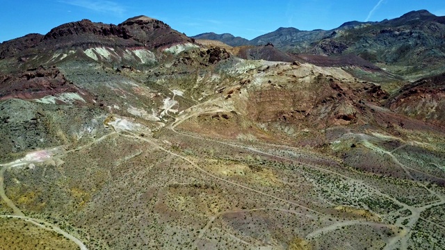 美国大峡谷和死亡谷的航拍视频视频素材