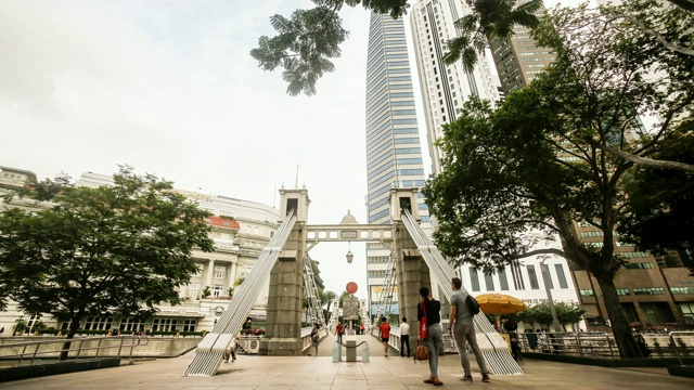 新加坡,市中心区视频素材