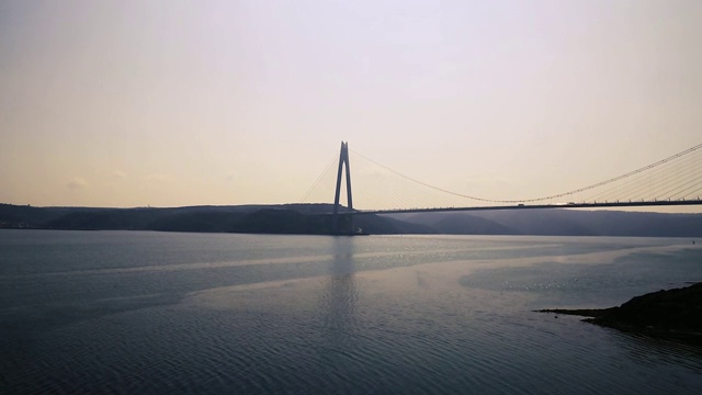 Yavuz苏丹Selim Bridge和Landscpae视频素材