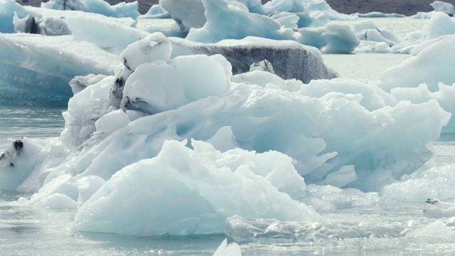 冰川湖Jokulsarlon视频素材