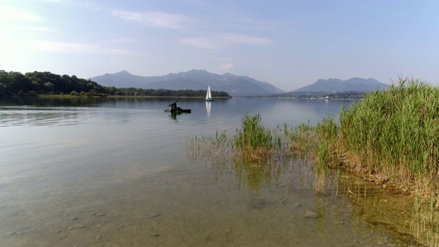 来自北方的基姆湖和基姆高尔阿尔卑斯山视频素材