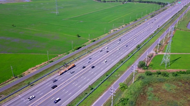 高速公路，高速公路，高速公路视频素材