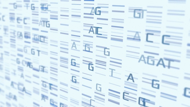 dna序列视频素材