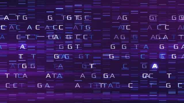 dna序列视频素材
