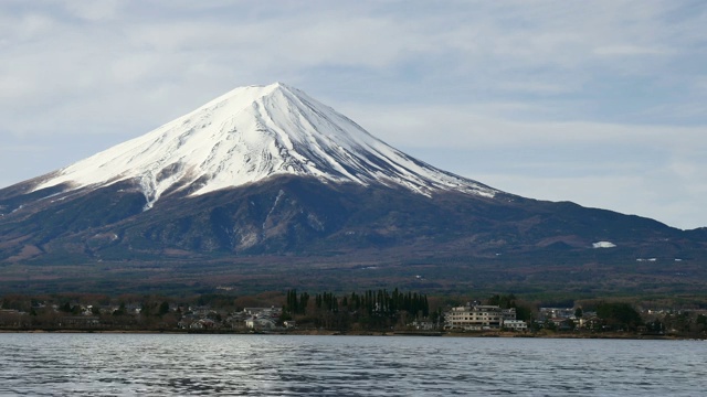 富士山的真实视频视频素材