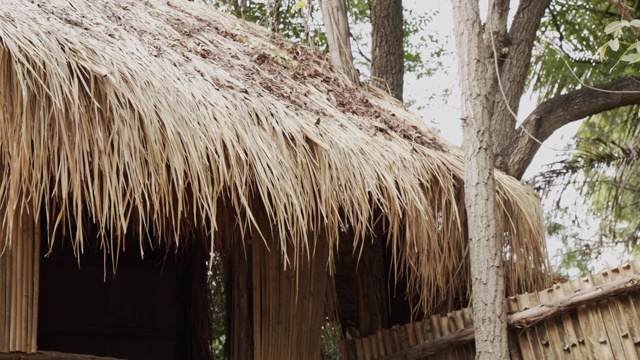 小屋的屋顶视频素材