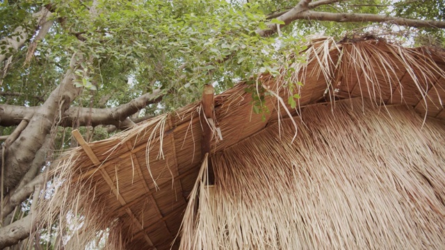 小屋的屋顶视频素材