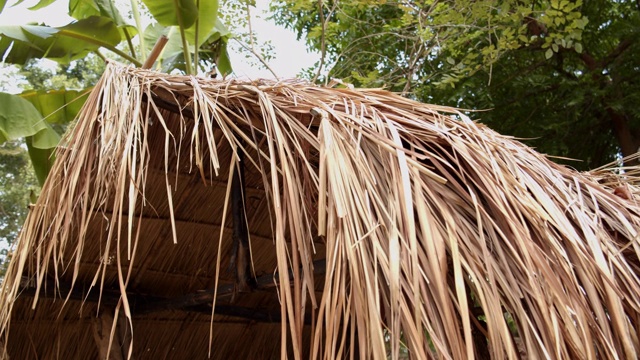 小屋的屋顶视频素材