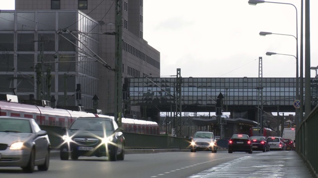 城市街道交通与运输视频素材