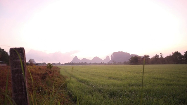 和泰国Phatthalung的日出视频素材